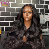 Honey Blonde Barbie Body Wave 13X6 Frontal Wig - Transparent Lace